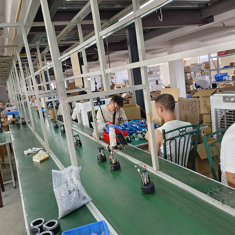 Case Study: How Tongxin Technology Helped a European Customer Build Their Own Portable Coffee Machine Brand 流水线1